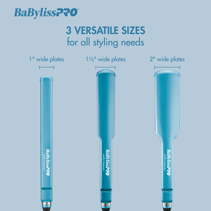 BaBylissPRO Nano Titanium Ultra Thin Flat Iron